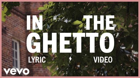 the song in the ghetto|talking about the ghetto song.